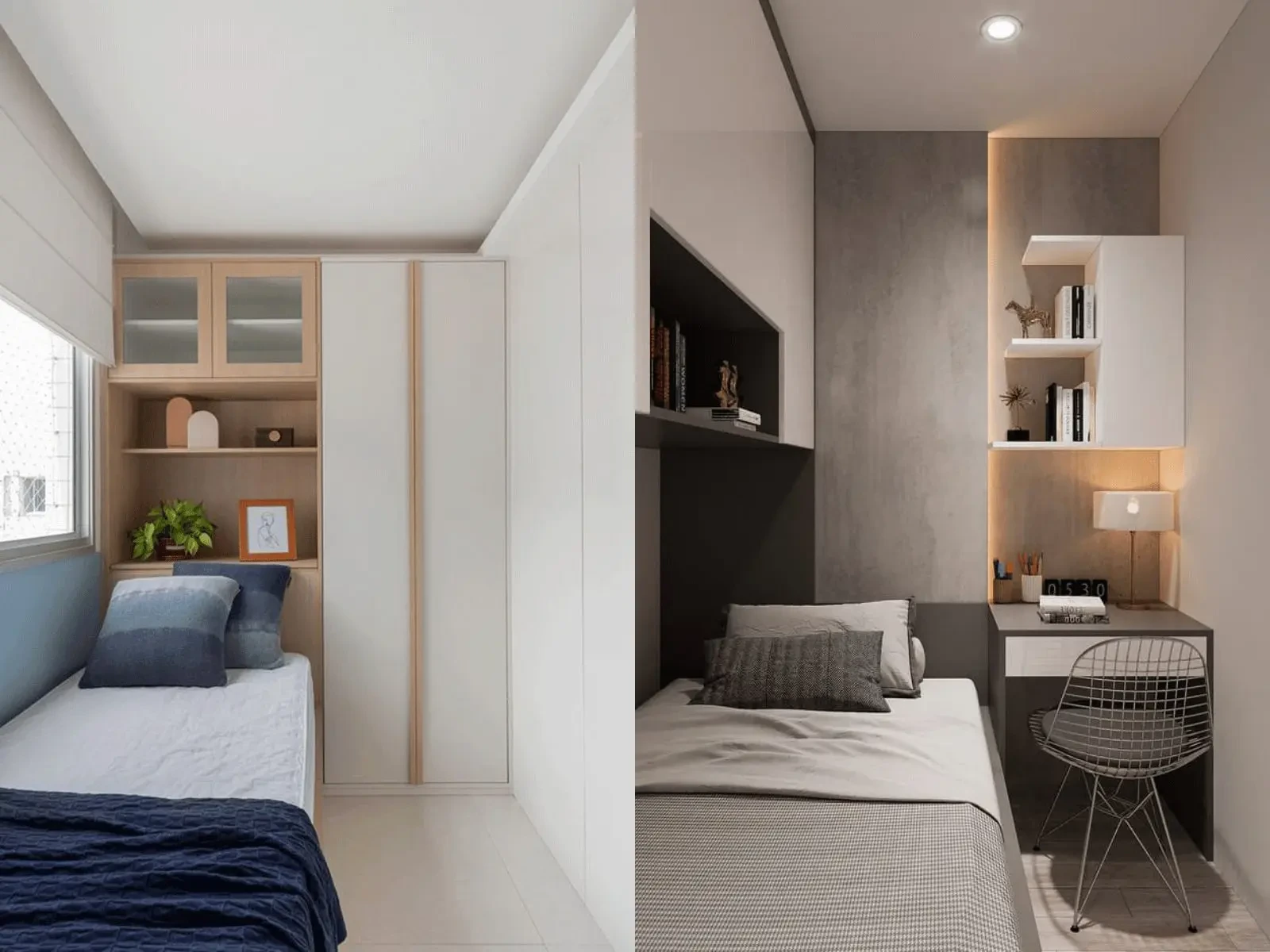 Gợi ý nội thất phòng ngủ đẹp và hiện đại, cách bố trí thông minh